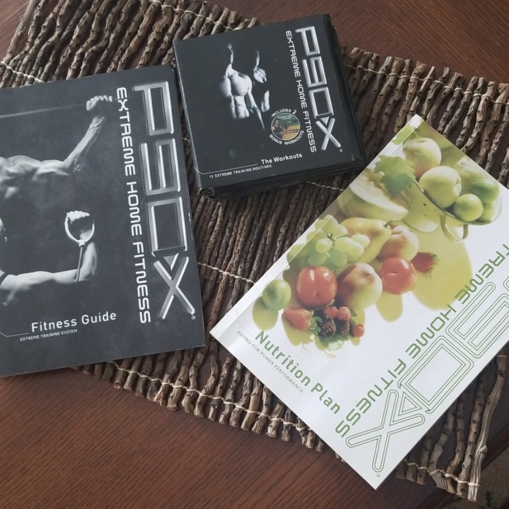 P90X System, 12 DVD's, nutrition plan, fitness gui